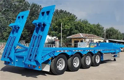 Lowboy lastebilhenger